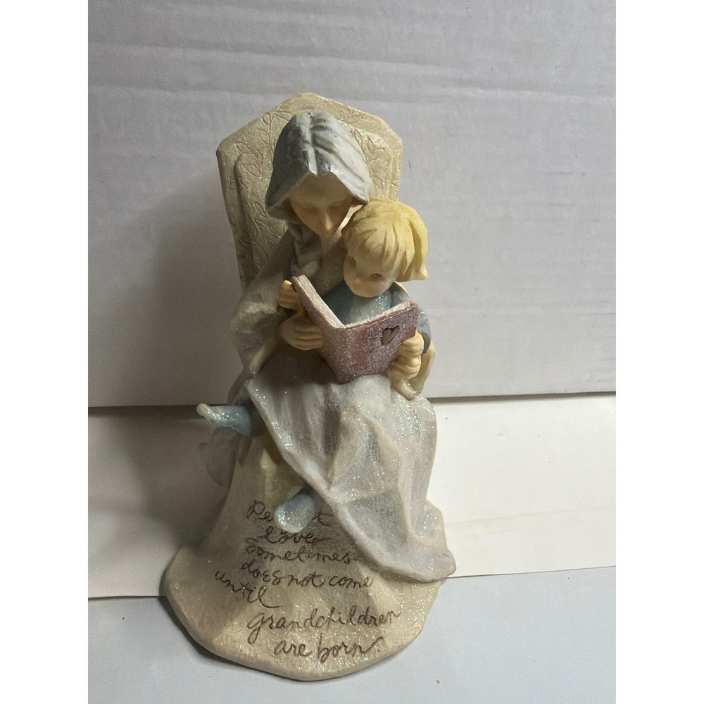 Enesco Foundations Grandmother Figurine Welsh Proverb‎ Karen Hahn